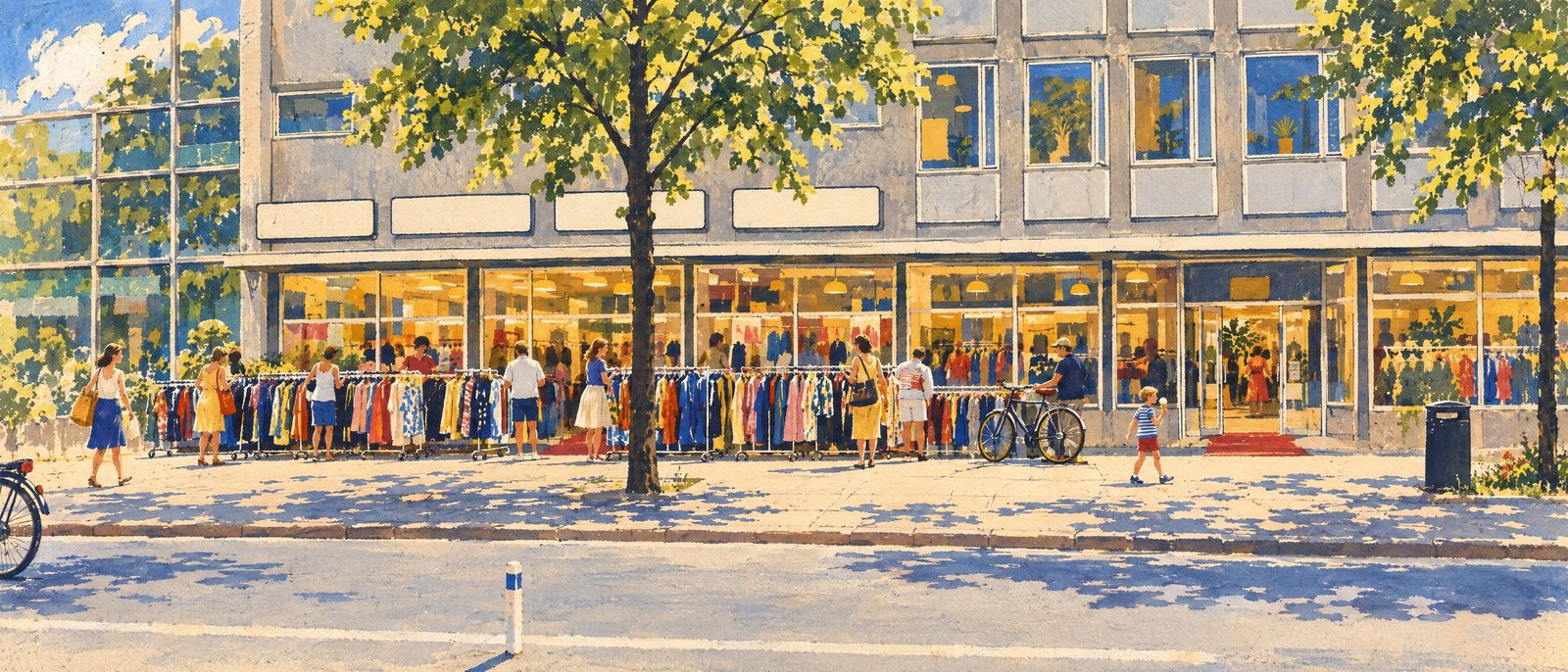 Götgatan 86 en sommardag